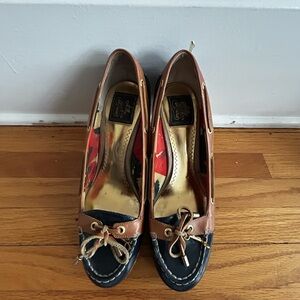 Sperry Top-Sider Milly high heel wedge shoe